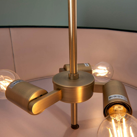 Endon Lighting Lampa wisząca 95839 mosiądz