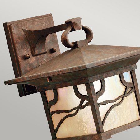 Średnia latarnia naścienna Morris - 1 źródło światła Quintiesse QN-MORRIS-M