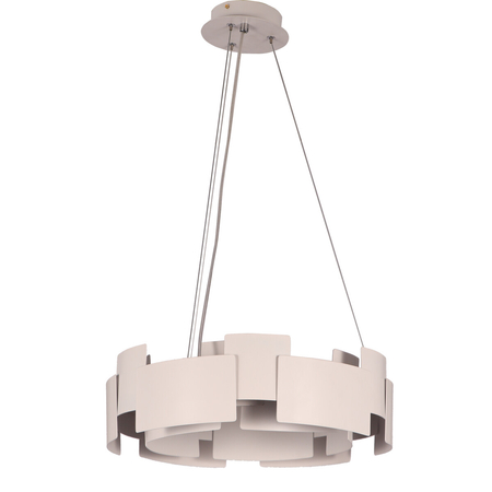 Milagro Lampa wisząca Torino Biały 24W LED ML6140 BIAŁY