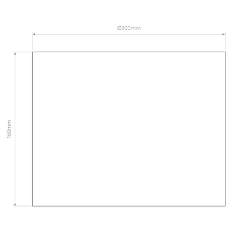 Klosz/Abażur Astro Drum 200 5016029 Piaskowa (Szarobeżowa) Tkanina