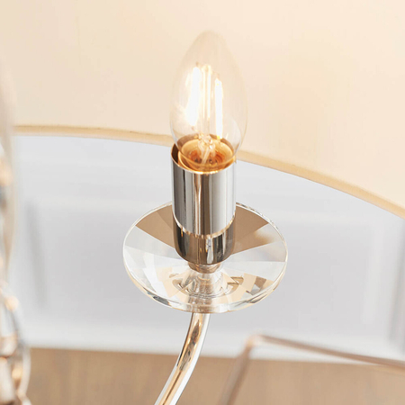 Endon Lighting Lampa wisząca 60179 biały/chrom