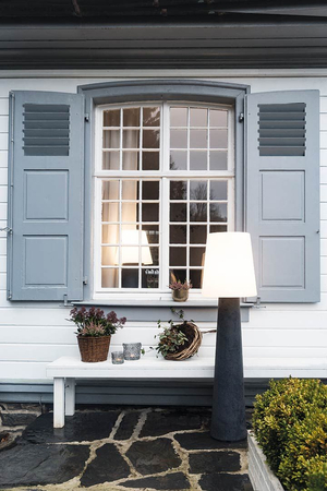 Lampa stojąca No.1 zewnętrzna ogrodowa 2700K RGB 160cm, antracyt 32564L