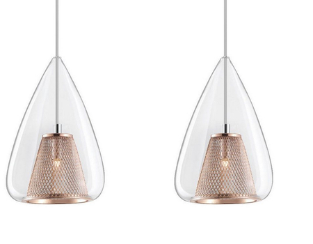 Lampa wisząca Luces Exclusivas YUMBO LE41839 miedziany