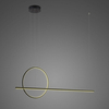 Lampa wisząca Linea No.2 180 40cm czarna 3k ściemnialna