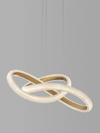 Lampa wisząca Luces Exclusivas AMECA złoty LE42816