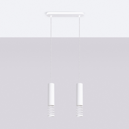 Sollux Lighting Lampa wisząca LAMI 2 biały SL.1687