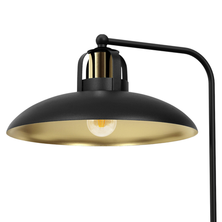 Milagro Lampka biurkowa FELIX BLACK/GOLD 1xE27 MLP8908 CZARNY / ZŁOTY