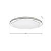 Plafon LED Milagro ML6400 Optima