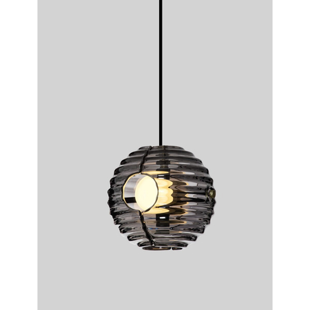 Lampa wisząca Luces Exclusivas LE44232 czarny, złoty i odcienie złota