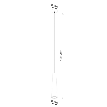 Sollux Lighting Lampa wisząca ELECTRA beton SL.1347