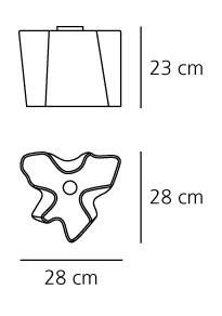 Plafon Artemide 0692020A Logico Mini