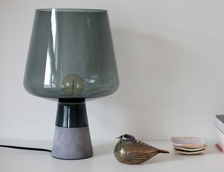 Lampa stołowa Abigali Goblet Smoky