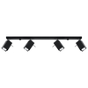 Sollux Lighting Plafon MERIDA 4L czarny SL.0459