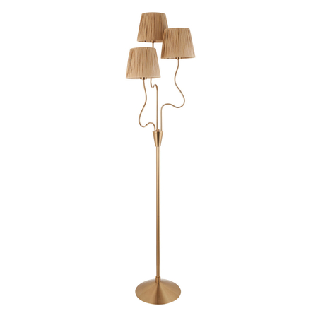 Endon Lighting Lampa podłogowa 114222 mosiądz