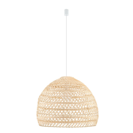 Lampa wisząca Nowodvorski BOHO L 11152 Naturalne drewno Biały