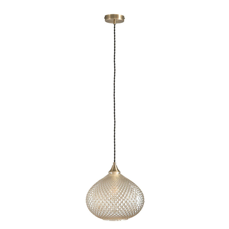 Endon Lighting Lampa wisząca 95480 mosiądz