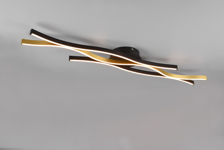 Lampa sufitowa Trio 641210308 złoty