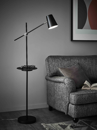 Lampa podłogowa Markslöjd LINEAR 107307 czarny
