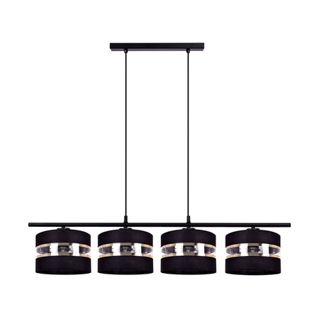 Lampa wisząca NICEA Kaja K-5203 czarny/złoty