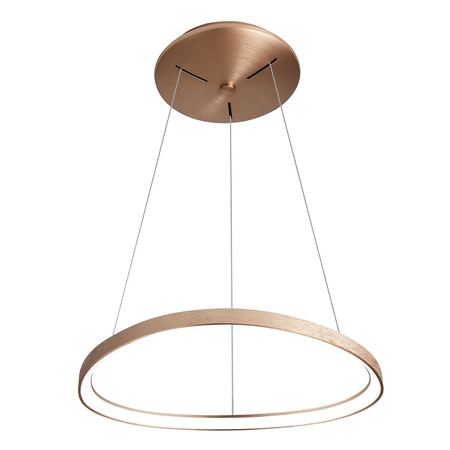 Lampa wisząca Italux Morfi 5355-848ROP-GB-3 Brązowe złoto szczotkowane