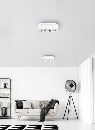 Plafon NIKEA 2 ES111 WH Azzardo AZ4440 biały