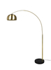 Lampa podłogowa Trio 411700108 złoty