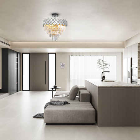 Milagro Lampa sufitowa CARISMA CHROME 9xE14 ML8888 CHROM