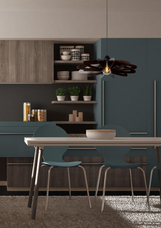 Lampa wisząca Lucide ZIDANE 77483/76/30 czarny