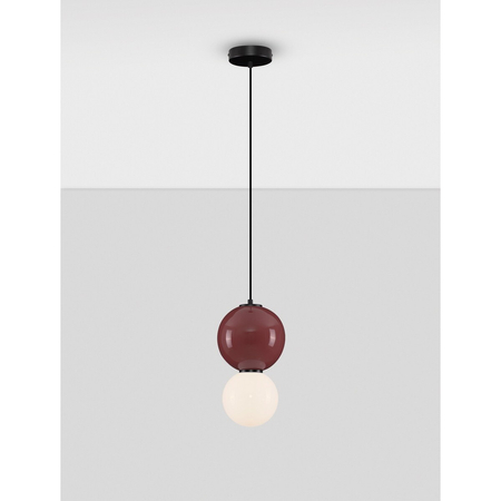 Lampa wisząca Luces Exclusivas JORELIA LE45251 czerwony