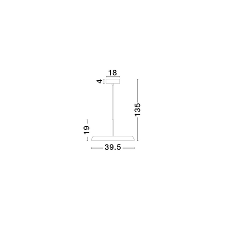 Lampa wisząca Luces Exclusivas FOVENTO LE45440 czarny