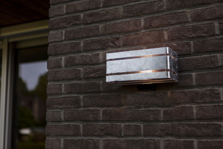 Kinkiet zewnętrzny Lutec VIDAR 5011602461 srebrny