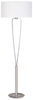 Lampa podłogowa Trio 400200107 biały/srebrny