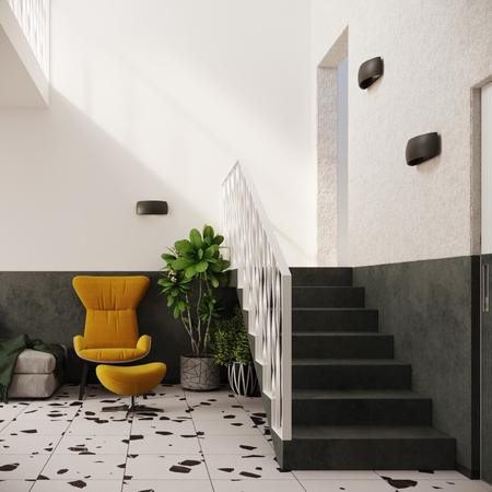 Sollux Lighting Kinkiet ceramiczny PONTIUS czarny SL.0876