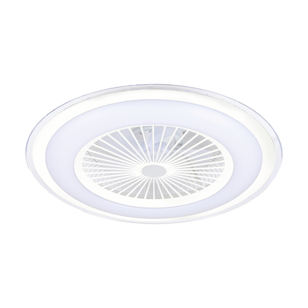 Milagro Lampowentylator ZEPHYR WHITE 48W LED+ PILOT ML1516 BIAŁY