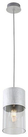Lampa wisząca Rabalux Zelkova 3154 szczotkowane aluminium