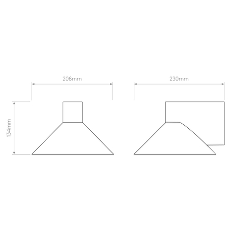 Kinkiet Astro Conic 1451001 Polerowany Chrom