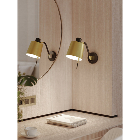 Klosz/Abażur Astro Tapered Drum 155 5013026 Matowy Złoty