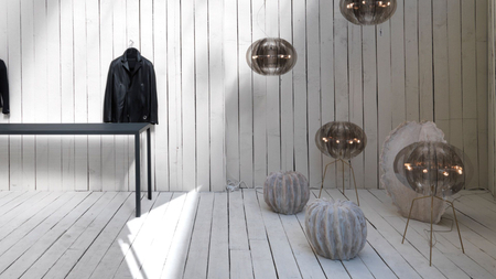 Lampa stołowa Slamp ATL14TAV0000F Atlante Fume