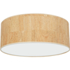 Milagro Lampa sufitowa Cork 3xE27 Ø50cm Biały / Korek MLP7521 BIEL / KOREK