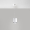 Sollux Lighting Lampa wisząca ORBIS 1 biały SL.0053