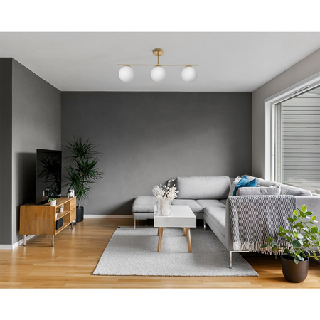 Lampa sufitowa Kaja REA K-5422 złoty, biały