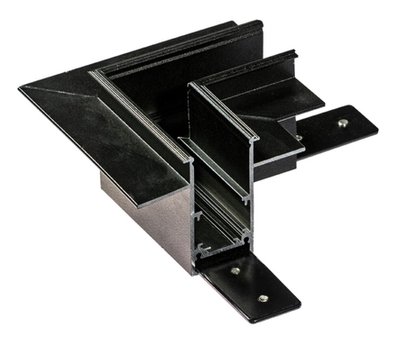 Łącznik szynowy BETA TRACK MAGNETIC57 230V CORNER90 B GIPS2 BK Azzardo AZ5174 czarny