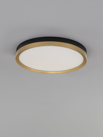 Lampa sufitowa Luces Exclusivas BANE - czarny i złoty LE43228