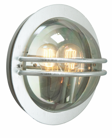 BREMEN 630 HOT-DIP GALVANIZING E27 LED 9W CLEAR LAMPSHADE