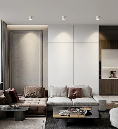 Oprawa nastropowa Spot Abigali Vaiolett 10W NW Biały