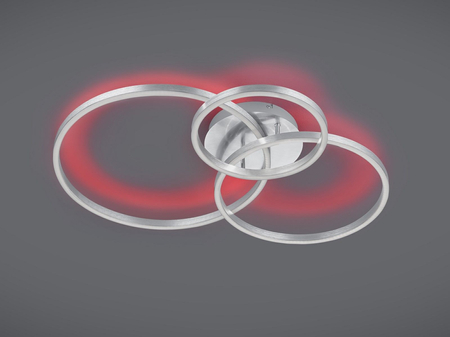 Lampa sufitowa Trio 670810607 srebrny