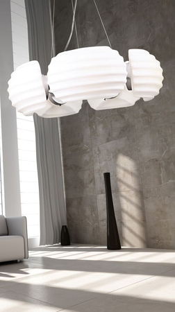 Lampa wisząca RONDO Azzardo AZ0115 white