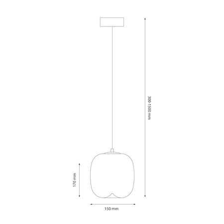 Milagro Lampa wisząca VASO 2 WHITE 4W ML1401 BIAŁY