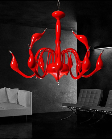 Lampa wisząca Lumina Deco LDP-6028-12-1-RD Magica W12