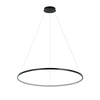 Lampa wisząca Ring duży CCT 1xLED czarny LP-909/1P L BK CCT